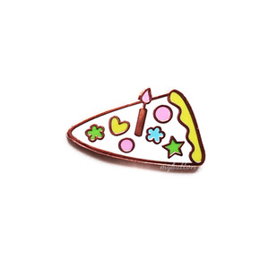 [SJK-011][Pin]Birthday pizza.뱃지