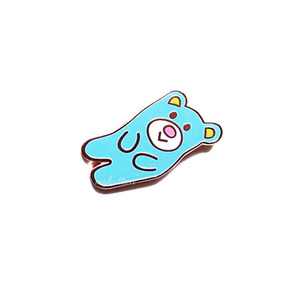[SJK-002][Pin]Blue bear twin.뱃지