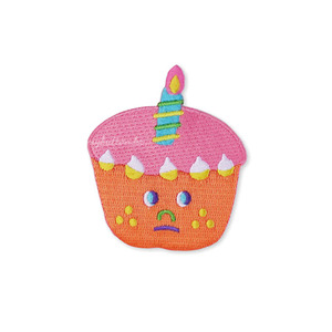 [SJK-014W][Wappen]Carrot cupcake.와펜.패치