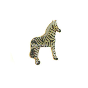 [Retro][Pin]Zebra.얼룩말 뱃지