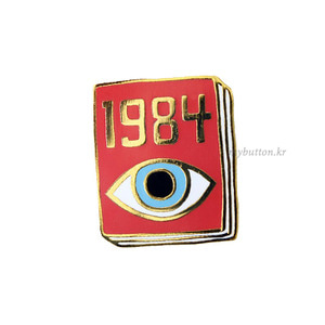[BK][Pin]Book pins_1984.북뱃지