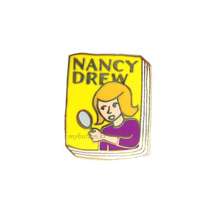 [BK][Pin]Nancy Drew.낸시 드루 북뱃지