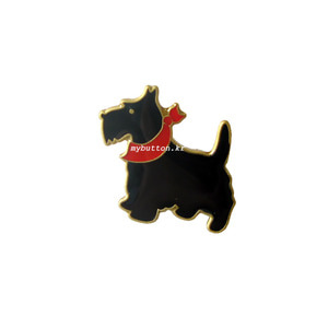 [W][Pin]Fox Terrier.폭스테리어 핀뱃지