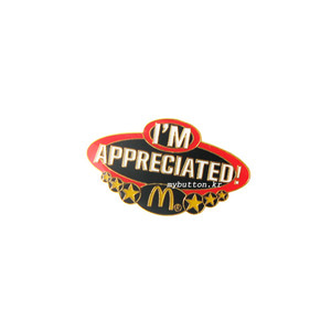 [Mc][Pin][USA]Appreciated.핀뱃지