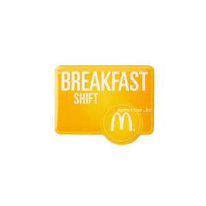 [Mc][Pin][USA]Breakfast.핀뱃지