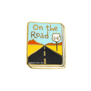 [BK][Pin]Book pins_On the Road.길 위에서 북뱃지