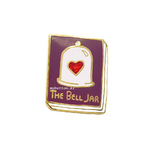 [BK][Pin]Book pins_The Bell Jar.벨 자 북뱃지