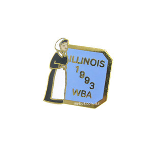 [USA][Pin]Bowling_Illinois 1993.볼링 빈티지 핀뱃지