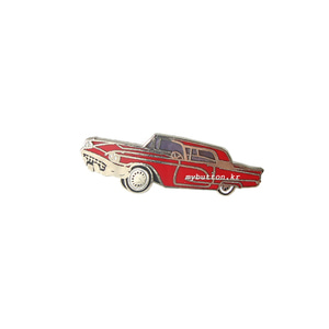 [EU][Pin]Red car(L).빈티지뱃지