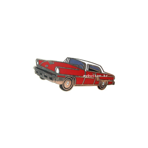 [USA][Pin]Red car(PE).빈티지뱃지