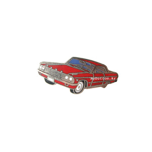 [USA][Pin]Red car(4E).빈티지뱃지