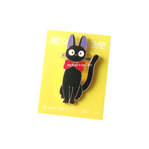 [ETC][Pin][Studio Ghibli-002][정품]Kiki.고양이지지 핀뱃지