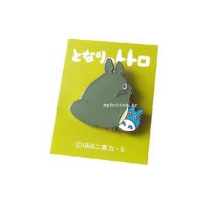 [ETC][Pin][Studio Ghibli-006][정품]My Neighbor Totoro(Back).지브리 토토로 핀뱃지