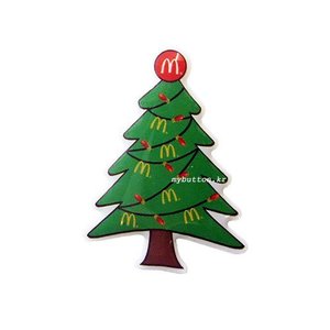 [Mc][USA][Pin]Green Tree.맥도널드뱃지