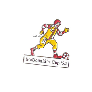 [Vintage][Mc][Pin][USA]Mcdonald&#039;s Cup 95.맥도날드 뱃지