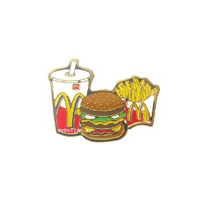 [Mcdonald&#039;s][Vintage][Pin]CBF meal.맥도널드 빈티지뱃지