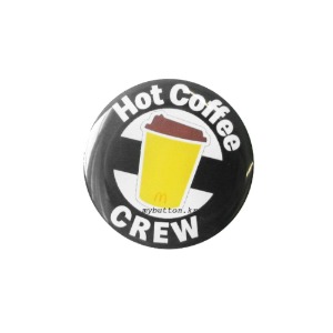 [Mcdonald&#039;s][Pin]Hot Coffee Crew.맥도날드 핀뱃지