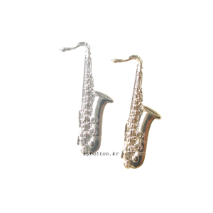 [W][Pin][2TYPE]Saxophone.색소폰 핀뱃지