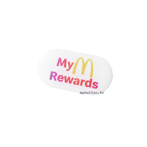 [Mcdonald&#039;s]My Rewards.맥도날드 핀뱃지