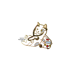 [PCZ-069][Pin]Cat_Doctor.고양이뱃지