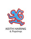 [Artist][Keith Haring][Patch]Twisting man(BR).키스해링트위스팅맨 와펜/패치