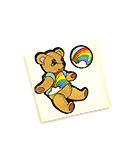 [Vintage][Sticker][USA]Rainbow Bear
