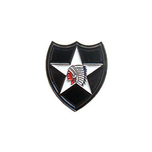 [W][Pin]The 2nd Infantry Division.미군제2보병사단마크 뱃지
