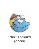 [USA][Pinbutton][25mm]80&#039;s Smurf #30