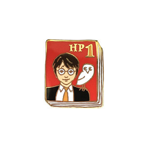 [BK][Pin]Book pins_HP1.해리포터1 북뱃지
