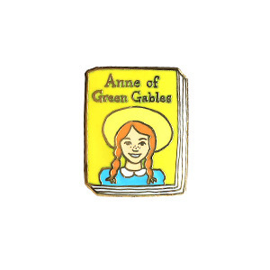 [BK][Pin]Book pins_Anne of Green Gables.빨간머리앤 북뱃지