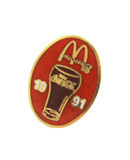 [Mcdonald&#039;s][Pin][USA]Coke1991