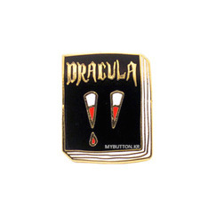 [BK][Pin]Book pins_Dracula.드라큘라 북뱃지