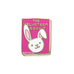 [BK[Pin]Book pins_The Velveteen Rabbit.인형의 꿈 북뱃지